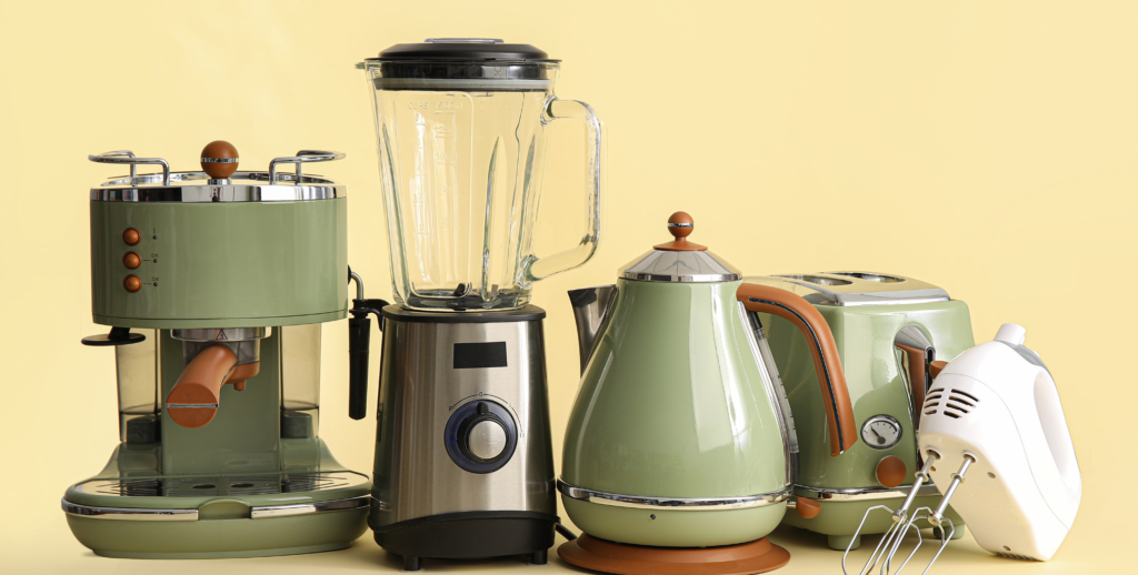 Mixer, Wasserkocher, Kaffeemaschine