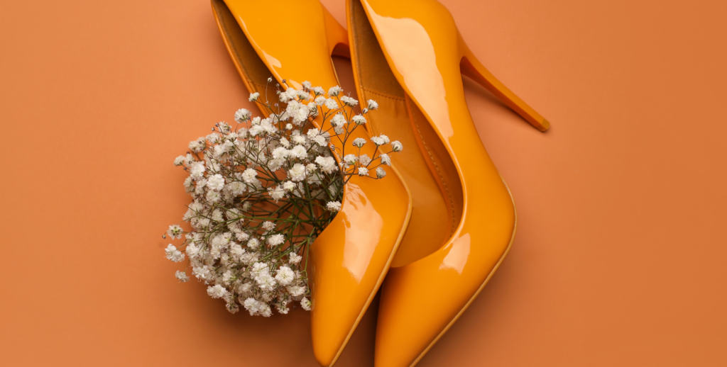Orange Pumps